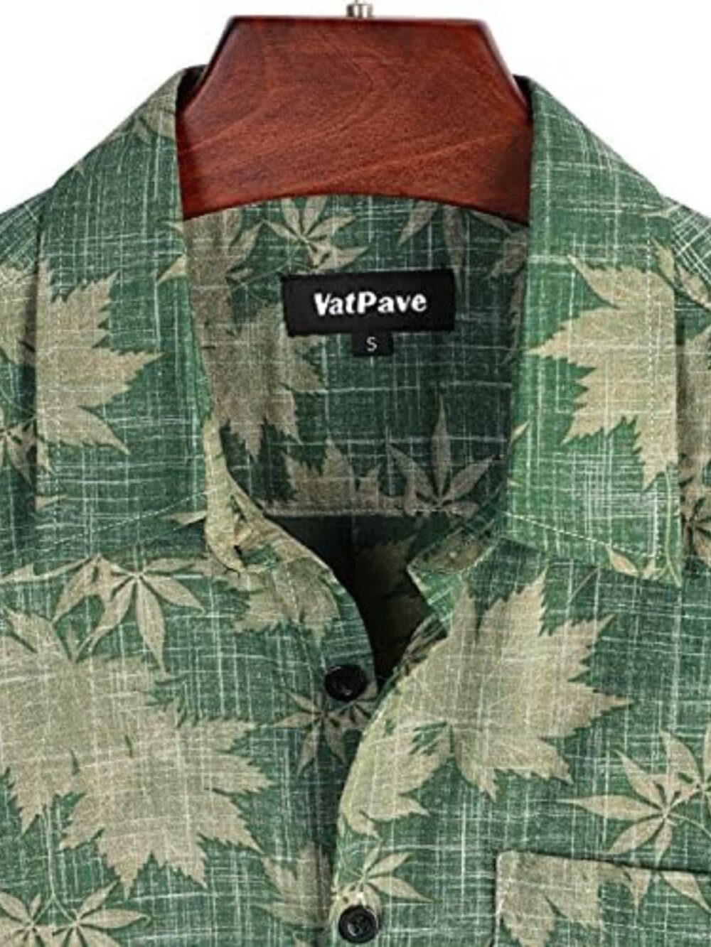 Stylish Men's Hawaiian Shirt - Casual Summer Short Sleeve Button Down Top - Picture 5 of 7